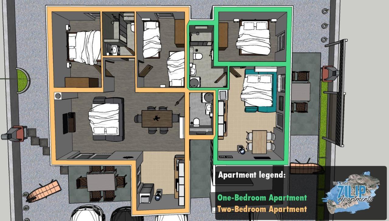 Zilip Apartments Вир Экстерьер фото